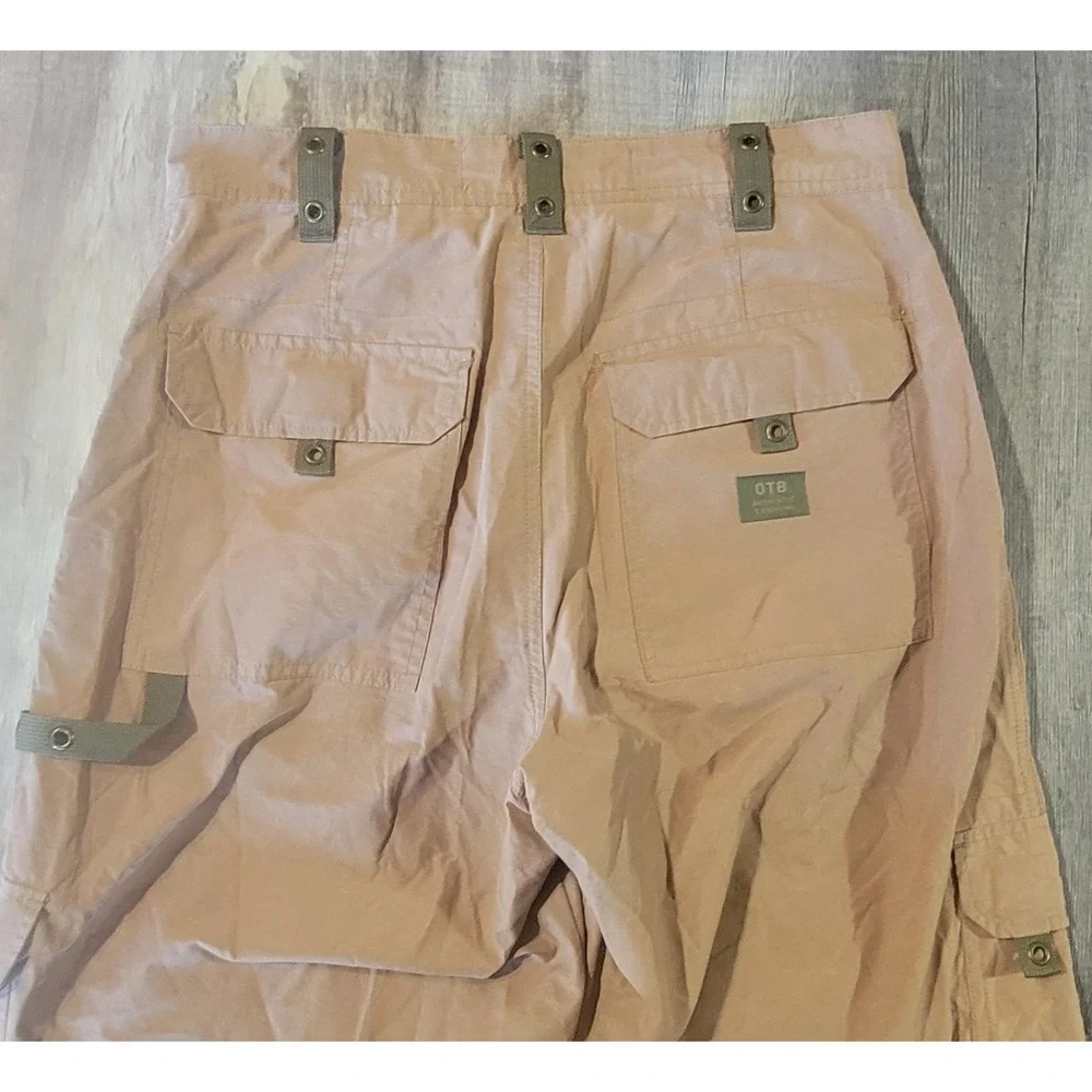 OTB One Tough‎ Brand Mens 30x32 Surplus Cargo Tan Lightweight Pant Vtg